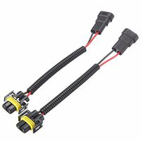 GGGarden 2PCS 9006 To H11 H8 Headlights Conversion Connector Wiring Harness Plug Cable Wires Cables