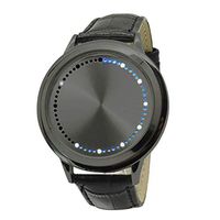 Mens Watches,Fxbar Unique Personality Digital Wrist Watch Men Sport Watch LED Watches Fashion Clock Bracelet Watches(Black)