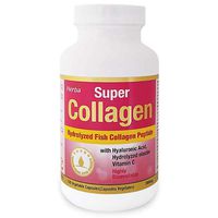 Herba Super Collagen - Hydrolyzed Fish Collagen Peptide with 3 Co-Factors - with Hyaluronic Acid, Hydrolyzed Elastin and Vitamin C, Highly Bioavailable, Foundation for Beautiful Skin: Beauty Protein