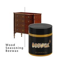 BEEWAX Wood Polish and Conditioner, Beeswax &, 85g, Wood Seasoning Beewax Beeswax Home Cleaning for USE ON Wood, Metal and Leather (1 85g)