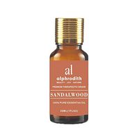 Premium Aromatherapy Indian Sandalwood Essential Oil 100% Organic Pure Undiluted Therapeutic Grade Scented Oils - 30ml for Diffuser, Relaxation, Skin Therapy, Spa & Home
