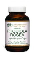 Gaia Herbs Professional Solutions Rhodiola Pro - Stress Relief Dietary Supplement - Natural Supplement for Stress Support - Rhodiola Rosea Supplement Helps Body Cope with Stress - 60 Lvcaps