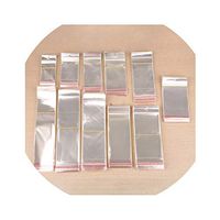 100Pcs/Lot Clear Self Adhesive Seal Plastic Storage Bag OPP Poly Pack Bag Packaging Package Bag,7x27cm