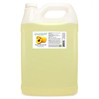GreenHealth Peach Kernel Oil - 1 Gallon Plastic Jug w/Cap - 100% Pure Carrier Oil