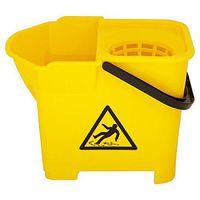Bentley 16L Yellow Heavy Duty Mop Bucket