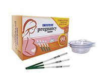 HCG Pregnancy Strips, Early Home Detection Pregnancy Test Strips, 25 Test+25 Free Urine Cups, Clear and Accurate 99%. Regular Pregnancy Testing, NOT IVF Pregnancy