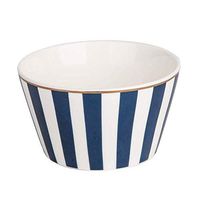 AXZHYX Bowl High-end Nordic Gold Ceramic Tableware Bowl Salad Bowl Rice Bowl Fruit Plate Hotel Tableware Home Noodles Boiled Fish Soup Bowl (Color : C, Size : Bowl)