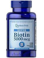 Puritan's Pride Biotin 5000 mcg-120 Capsules