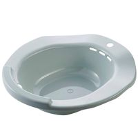 Toilet Sitz Bath with Hole, Over-The-Toilet Perineal Soaking Bath, Hemmoroid Treatment, for Patient Elderly Men Women,3