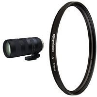 Tamron SP 70-200mm F/2.8 Di VC G2 for Nikon FX Digital SLR Camera and UV Protection Lens Filter - 77 mm