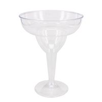 Benail 30 Count 11oz Clear Hard Plastic Margarita Glasses/Party Cups Wedding Parties Cocktail Cups
