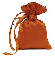 Darling Souvenir 50 Satin Drawstring Gift Pouch Small Wedding Party Favors Bag - 3" x 5.5" inches Baby Shower Thank You Pouches- Rust Orange