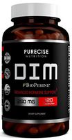 Dim Supplement 250mg with Dong Quai, Vitamin E & BioPerine - Diindolylmethane Supports Menopause Relief, PCOS, Acne Treatment,Estrogen and Hormonal Balance for Women and Men- 120 Vegetable Capsules