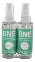 Odor Remover/Neutralizer -3 Ounces Spray Bottle Perfect for, Mildew, Stale Food, pet Odors, Smoke, Tobacco - REMOVES, NOT Masks - Odors (2) Pack