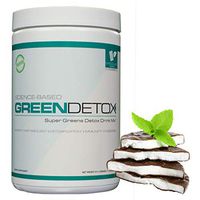 Green Detox - Super Greens Detox Drink Mix - Vegan Friendly - Chocolate Mint Flavor