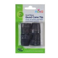 Tips for Small Quad Cane - Grey - 4 Each/Each - 50012GR
