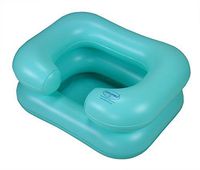 ObboMed HB-3000N, New and Handy air Valve, Inflatable, Foldable and Portable Hair Washing Basin for Bed Bounded, Disabled, Elders and Pregnancy at Home, Salon or Nursing Center -22” x 18” x 8.66”