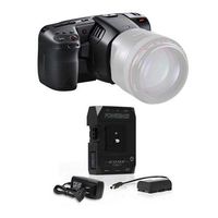 Blackmagic Design Pocket Cinema Camera 6K EF - with Core SWX PowerBase Edge 14.8V 49Wh Battery