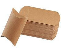 Kraft Gift Card Boxes Set of 25, Pillow Boxes by Chalkallaboutit (Kraft) (2X.75x3)