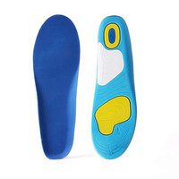 Professional Plantar Fasciitis Insoles Men and Women, Neutral Arch Comfort Insole, Flat Feet, Foot Pain, Absorption & Cushioning - Work Shoe Inserts (Mens 9.5-12, Womens 10.5-13)