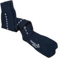 Travelsox Travel OTC Support Compression Recovery Dress Socks, TSD2000 Navy, Medium