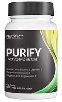 Nutrifect’s Liver Restore with Milk Thistle, Ideal for Athletes or Bodybuilders, Clinically Proven to Help Cleanse, Repair and Rejuvenate Your Liver, 60 Capsules