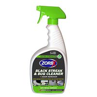 ZORBX Extra Strength Black Streak and Bug Cleaner and Odor Remover – Removes Streaks and Bugs from RVs, Motor Homes, Vehicles and More Without Removing Wax (24oz)