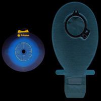 MCK11074900 - Coloplast Inc Ostomy Barrier SenSura Click Trim to Fit, Long Lasting Wear, Flexible Double Layer Adhesive 2 Inch Flange Red Code 3/8 to 1-3/4 Inch Stoma