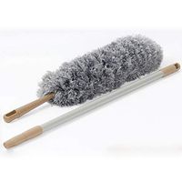 DishyKooker Flexible Static Dust Cleaner for Home Office Furniture Car Cleaning Tool Gray (Thickening Type is scalable)