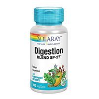 Solaray Digestion Blend SP-27, Papaya-Peppermint, 100vcaps