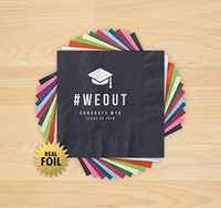 We Out! Foil Napkins - Set of 200-4229_HOL