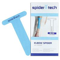 SpiderTech Elbow Spider - Precut Kinesiology Tape - Blue