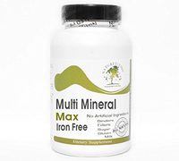 Multi Mineral Max Iron Free ~ 100 Capsules - No Additives ~ Naturetition Supplements