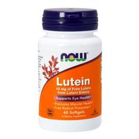 Now Foods Lutein, 10 mg, 60 Sgels (Pack of 3)