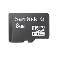 SanDisk 8GB microSDHC Card CLASS 2 (SDSDQ-8192, Bulk Package)