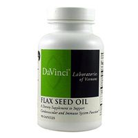 Flax Seed Oil - 90 Softgels by Davinci Labs