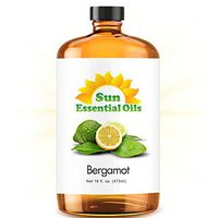 Bergamot Essential Oil (Huge 16oz Bottle) Bulk Bergamot Oil - 16 Ounce