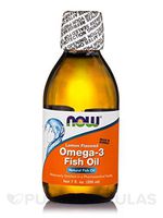 Now Foods: Omega 3 Fish Oil Lemon Flavored 200 Milliliter 7 Ounces