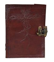 Handmade Journal Embossed Leather Journal Note Book Blank Dairy Note Book