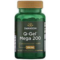 Swanson Q-Gel Mega 200 200 Milligrams 30 Sgels