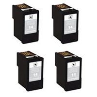 Amsahr 18C1954 Lexmark 18C1954, X2690 Remanufactured Replacement Ink Cartridges, 4-Pack, Black