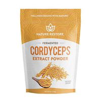 Cordyceps Sinensis Mushroom Powder, 8 Ounce, Liquid Mycelium Fermentated, Authenticated CS4, Standardized to 8 Percent Cordycepic Acid, Vegan, Non GMO