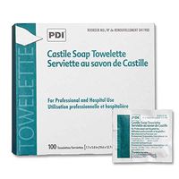 Pdi Inc. Pyd41900 Castile Soap Towelettes, 100/Box,Pdi Inc. - Box 100