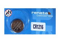 CR1216 Lithium Coin Cells - Strip of 5 Batteries