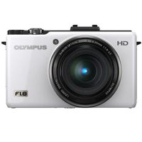 Olympus XZ-1 10 MP Digital Camera with f1.8 Lens and 3-inch OLED Monitor (White) (Old Model)