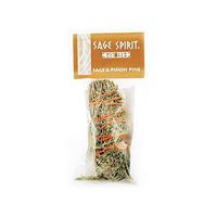 Large 5" Pinon Pine and Sage Spirit Smudge Stick Cleansing Ritual Herbs