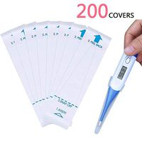 Digital Thermometer Probe Covers - Disposable Universal Probe Covers for Digital Thermometers, Oral Rectal Thermometer Sleeves, Safe and Sanitary, Universal (4.72in*1.3in)