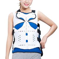 Thoracic And Lumbar Vertebrae, Fixed Brace, Lower Back Support, Adjustable Size + Pe Resin + With Air Bag, Adult, Universal Sizing(Heightening)