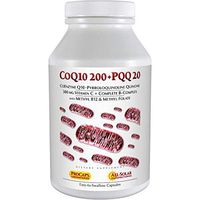 Andrew Lessman Coenzyme Q-10 200 Plus PQQ 20-120 Capsules – Maintains CoQ10 Levels, Optimum Cellular Energy, Promotes Energy Production, Supports Heart, Brain, Liver, Kidney, Pancreas. No Additives
