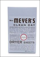 Mrs. Meyer's Clean Day Dryer Sheets Lavender 80.0 ea(pack of 1)
